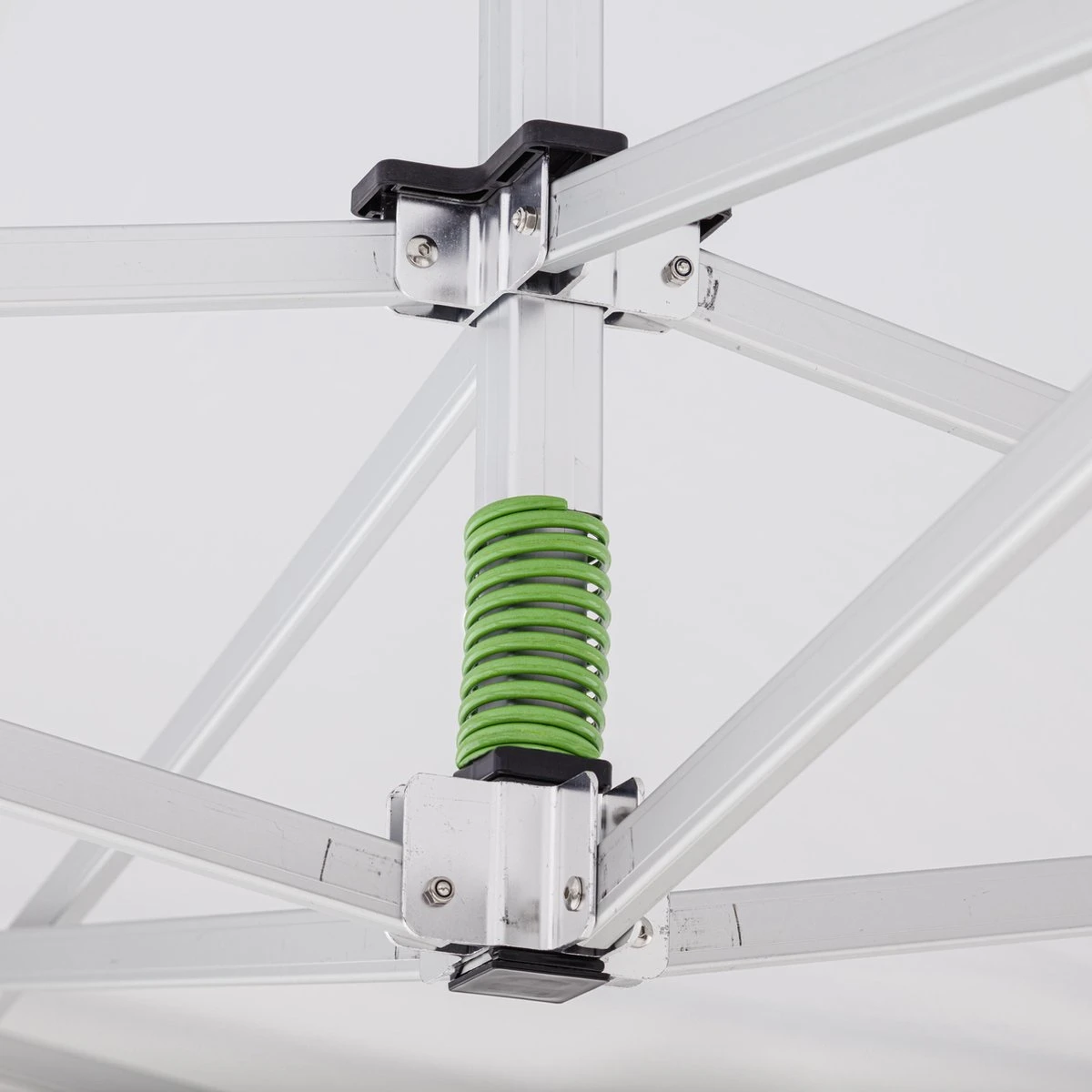 Tente De Fête Professionnelle Partyspace Pliable 3x3m - Cadre En Aluminium Avec épaisseur De Paroi De 2,5 Mm - Bâche De Toit En Polyester (avec Housse De Protection) - Zwart 2 Tente De Fête Professionnelle Partyspace Pliable 3x3m - Cadre En Aluminium Avec épaisseur De Paroi De 2,5 Mm - Bâche De Toit En Polyester (avec Housse De Protection) - Zwart – Image 2