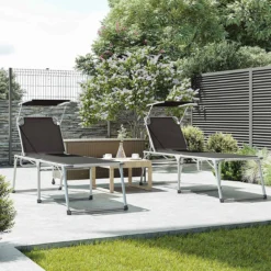 Chaise Longue Signature Home Avec Toit - Chaise Longue - Chaise Longue De Jardin - Aluminium - Grande - Chargeable Jusqu'à 150 Kg - Dossier Réglable - Pliable - Jardin - Balcon - Terrasse - Noir - 65 X 200 X 48 Cm -Jardin Meubles Magasin 1200x1200 853