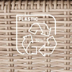 NATERIAL - Lot De 2 Transats MEDENA - 2 Fauteuils De Jardin - Chargeable Jusqu'à 160 Kg - 200X69X30/94 Cm - Bains De Soleil - Dossier Réglable - Aluminium - Polyrotin - Beige - Crème 10 NATERIAL - Lot De 2 Transats MEDENA - 2 Fauteuils De Jardin - Chargeable Jusqu'à 160 Kg - 200X69X30/94 Cm - Bains De Soleil - Dossier Réglable - Aluminium - Polyrotin - Beige - Crème -Jardin Meubles Magasin 1200x1200 908