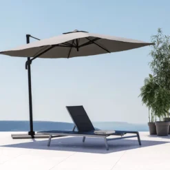 NATERIAL - Transat Double LISBOA - Transat De Jardin Avec Dossier Réglable - 203x128x43 Cm - Fix En Aluminium - Textilène - Anthracite 12 NATERIAL - Transat Double LISBOA - Transat De Jardin Avec Dossier Réglable - 203x128x43 Cm - Fix En Aluminium - Textilène - Anthracite -Jardin Meubles Magasin 1200x1200 917