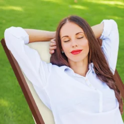 Relaxdays Chaise De Plage Bois - Repose-pieds - Chaise Relax - Chaise De Jardin - Chaise Longue Réglable Anthracite -Jardin Meubles Magasin 1200x1200 934