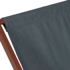 Relaxdays Chaise De Plage Bois - Repose-pieds - Chaise Relax - Chaise De Jardin - Chaise Longue Réglable Anthracite -Jardin Meubles Magasin 1200x1200 936