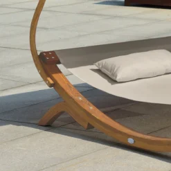 Chaise Longue De Jardin AXI Mallorca En Bois Pour 2 Personnes - Lit De Jardin XXL Avec Toit Solaire Pour L'extérieur - Bain De Soleil Double En Beige -Jardin Meubles Magasin 1200x1200 939