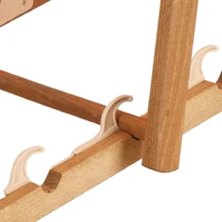 Chaise Longue En Bois Springos | Chaise De Plage | Chaise Longue | Ajustable | Bois De Hêtre | Fabriqué à La Main | Bourgogne -Jardin Meubles Magasin 1200x1200 943