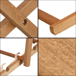 Chaise Longue En Bois Springos | Chaise De Plage | Chaise Longue | Ajustable | Bois De Hêtre | Fabriqué à La Main | Bourgogne -Jardin Meubles Magasin 1200x1200 944