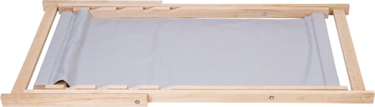 Chaise De Plage Holtaz Chaise Longue Confortable Pliable En Bois Avec Hauteur De Couchage Réglable - Gris 2 Chaise De Plage Holtaz Chaise Longue Confortable Pliable En Bois Avec Hauteur De Couchage Réglable - Gris – Image 2