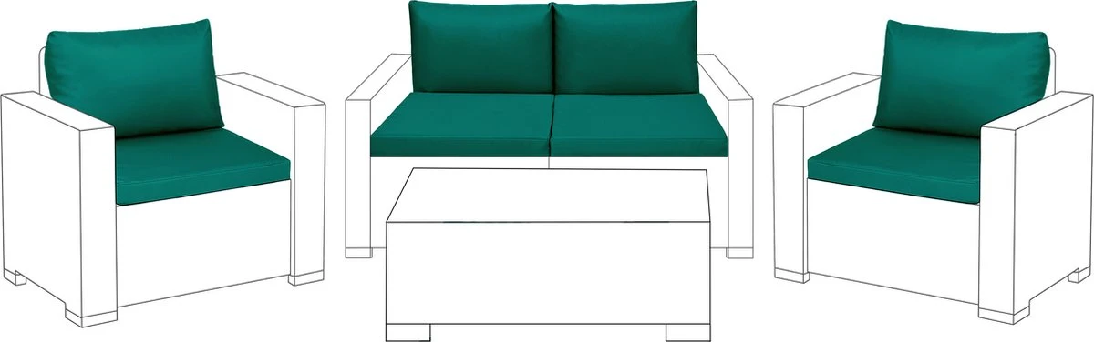 Gardenista Coussins De Siège D'extérieur Pour Meubles En Rotin Coussins De Meubles De Jardin Pour Meubles De Terrasse Résistants à L'eau En Californie Rembourrage De Chaise Léger Et Durable 2 Gardenista Coussins De Siège D'extérieur Pour Meubles En Rotin Coussins De Meubles De Jardin Pour Meubles De Terrasse Résistants à L'eau En Californie Rembourrage De Chaise Léger Et Durable – Image 2