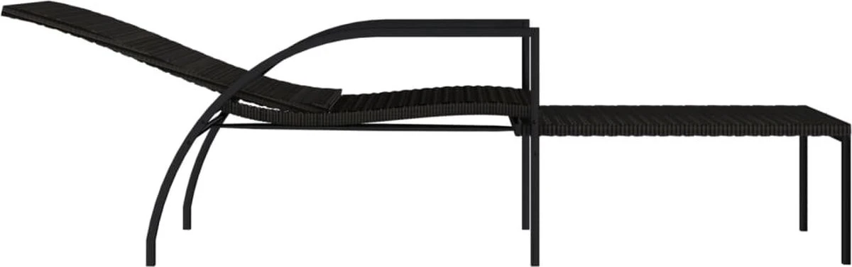 Chaises Longues Premium - Chaises Longues 2 Pcs Avec Repose-pieds Polyéthylène Rotin Marron - Lit - Chambre 6 Chaises Longues Premium - Chaises Longues 2 Pcs Avec Repose-pieds Polyéthylène Rotin Marron - Lit - Chambre – Image 6