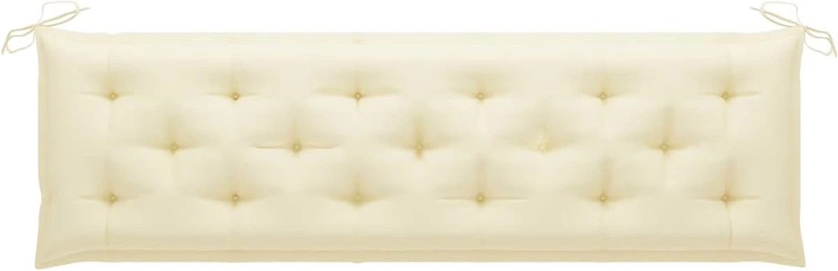 Prolenta Premium - Rocking Chair - Coussin Pour Rocking Chair 180 Cm Tissu Blanc Crème - Wit - Balançoire 4 Prolenta Premium - Rocking Chair - Coussin Pour Rocking Chair 180 Cm Tissu Blanc Crème - Wit - Balançoire – Image 4