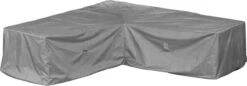 Housse De Protection Pour Canapé D'angle De Jardin | 300 X 300 X 80 Cm | Polyester Tissé Oxford 600D, Couleur : Gris