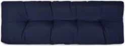 Beautissu Style - Set De Coussins Palette - 1x Coussin D'Assise 120x80 Cm & 1x Coussin De Dossier 120x40 Cm - Blauw Foncé -Jardin Meubles Magasin 1200x442 2