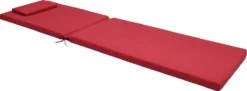 Beautissu Loft RL Coussin Transat 200 X 60 X 5 Cm - Kussen Transat Chaise De Jardin Coussins Rouge -Jardin Meubles Magasin 1200x442 5