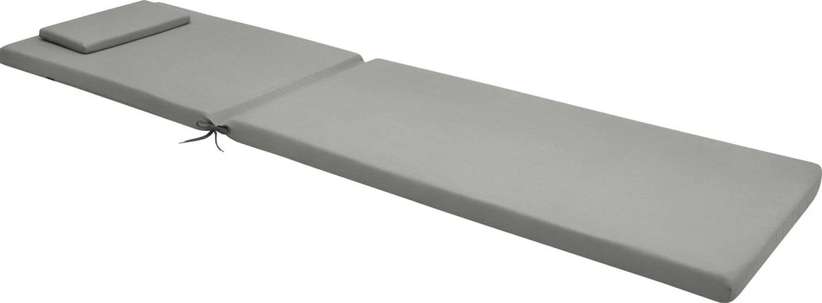 Beautissu Loft RL Coussin De Chaise Longue 200 X 60 X 5 Cm - Kussen Chaise Longue Coussins De Chaise De Jardin Gris Clair 8 Beautissu Loft RL Coussin De Chaise Longue 200 X 60 X 5 Cm - Kussen Chaise Longue Coussins De Chaise De Jardin Gris Clair – Image 8