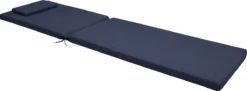 Beautissu Loft RL Coussin De Chaise Longue 200 X 60 X 5 Cm - Kussen Chaise Longue Coussins De Chaise De Jardin Bleu Foncé -Jardin Meubles Magasin 1200x442 7