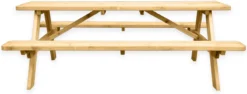 Cheappicnictafels.nl | Table De Pique-nique De 210 Cm De Long | Table De Jardin 6/8 Personnes | De Luxe 210cm De Long | Bois De Pin Imprégné ! -Jardin Meubles Magasin 1200x459