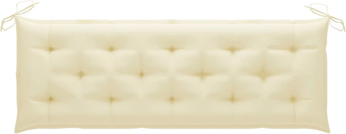 Prolenta Premium - Rocking Chair - Coussin Pour Rocking Chair 150 Cm Tissu Blanc Crème - Wit - Balançoire 4 Prolenta Premium - Rocking Chair - Coussin Pour Rocking Chair 150 Cm Tissu Blanc Crème - Wit - Balançoire – Image 4