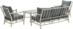 Garden Impressions Ensemble De Salon Lombok 4 Pièces - Aluminium - Bambou/gris Clair 31 Garden Impressions Ensemble De Salon Lombok 4 Pièces - Aluminium - Bambou/gris Clair -Jardin Meubles Magasin 1200x477 3