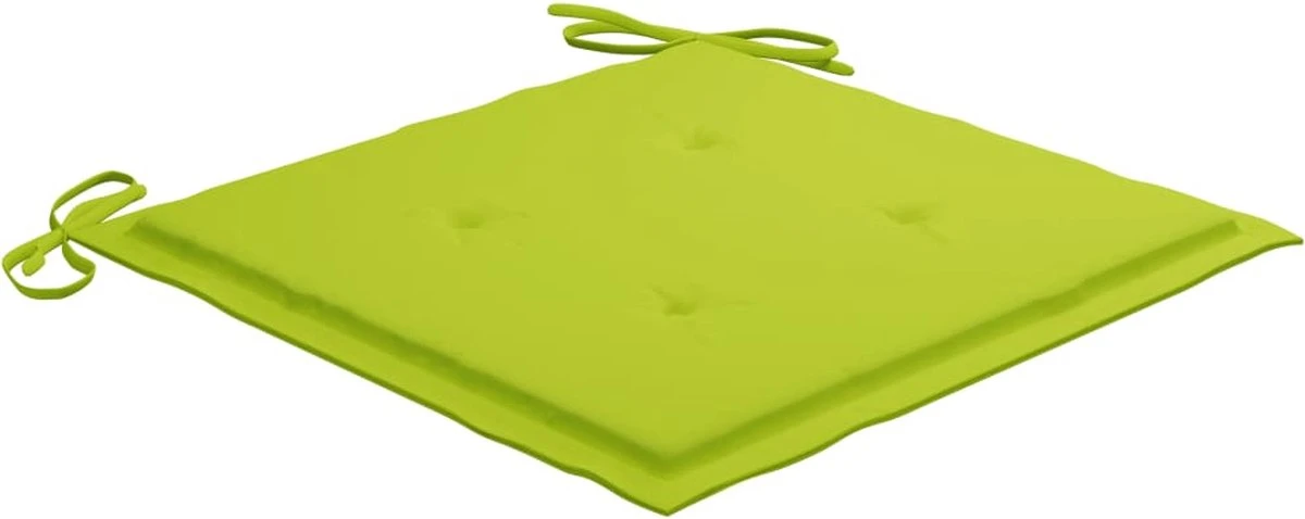 Prolenta Premium - Chaises De Jardin De Jardin 3 Pcs Avec Coussins Vert Vif En Teck Massif 10 Prolenta Premium - Chaises De Jardin De Jardin 3 Pcs Avec Coussins Vert Vif En Teck Massif – Image 10