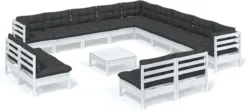 Prolenta Premium - Ensemble De Salon 14 Pièces Avec Coussins En Pin Massif Blanc - Maison Et Jardin 16 Prolenta Premium - Ensemble De Salon 14 Pièces Avec Coussins En Pin Massif Blanc - Maison Et Jardin -Jardin Meubles Magasin 1200x533 7