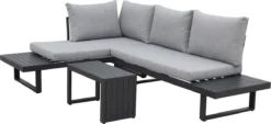 SenS-Line - Ensemble Lounge Multifonction Delphi - Pour L'extérieur - Set 3 Pièces - Aluminium/Polyester -Jardin Meubles Magasin 1200x548 2
