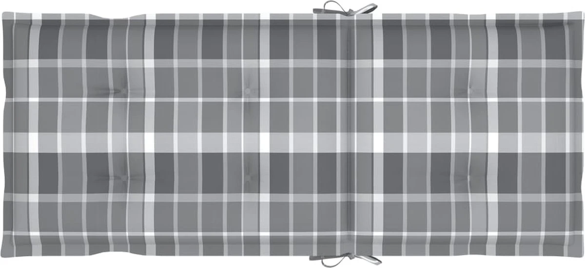 VidaXL Chaises De Jardin De Jardin 4 Pièces Avec Coussins à VidaXL Gris Teck Massif 10 VidaXL Chaises De Jardin De Jardin 4 Pièces Avec Coussins à VidaXL Gris Teck Massif – Image 10