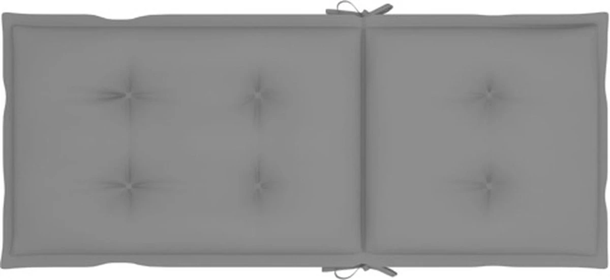 VidaXL Chaises De Jardin De Jardin 2 Pièces Réglables Avec Coussins En VidaXL Massif 4 VidaXL Chaises De Jardin De Jardin 2 Pièces Réglables Avec Coussins En VidaXL Massif – Image 4