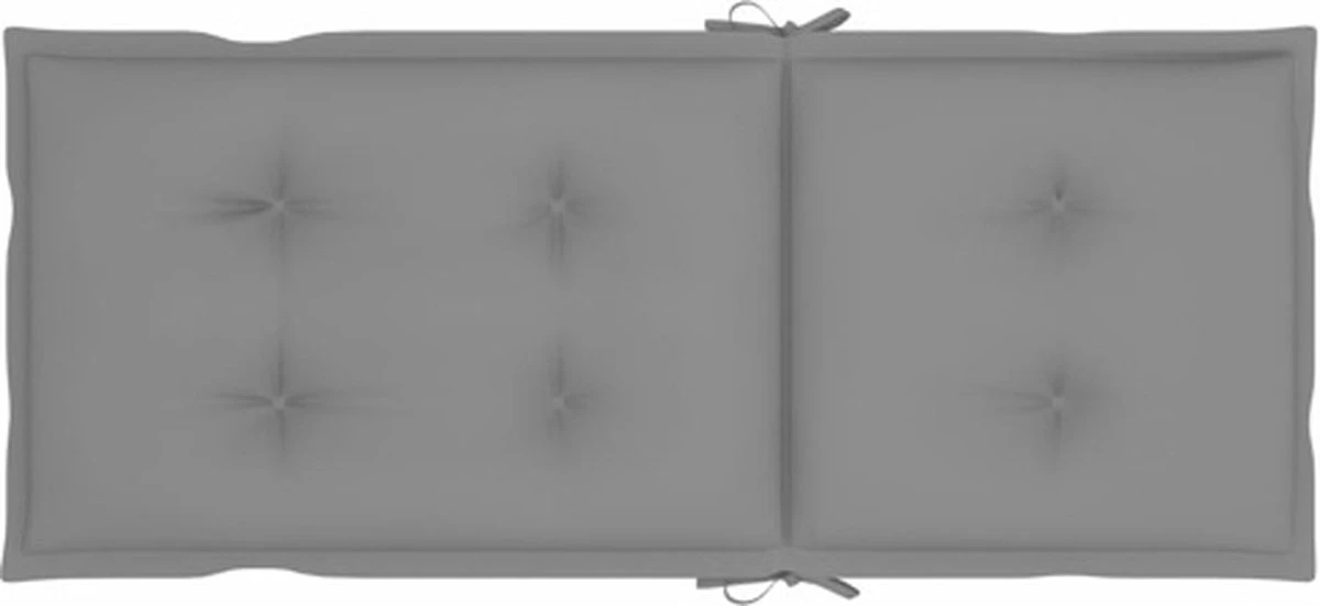 VidaXL Chaises De Jardin De Jardin 2 Pièces Réglables Avec Coussins En VidaXL Massif 9 VidaXL Chaises De Jardin De Jardin 2 Pièces Réglables Avec Coussins En VidaXL Massif – Image 9