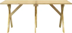 Prolenta Premium - Table De Jardin 160x73x70 Cm Bois De Pin Imprégné - Table - Table De Jardin - Tables De Tables De Jardin -Jardin Meubles Magasin 1200x555 1