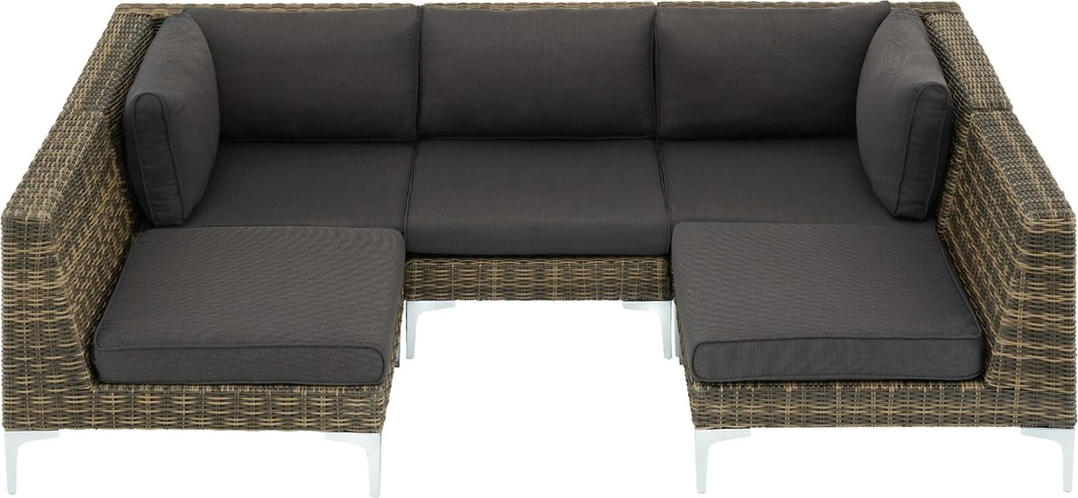 Tectake - Ensemble Osier Modulaire Villanova Coin Droit Naturel - 404416 12 Tectake - Ensemble Osier Modulaire Villanova Coin Droit Naturel - 404416 – Image 12