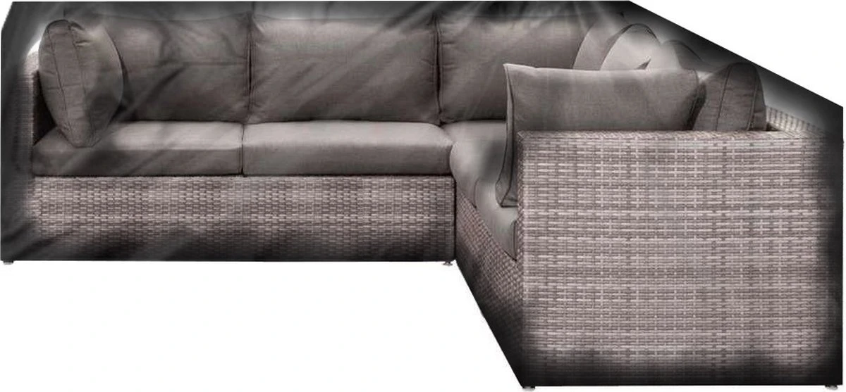 Maxxcovers Housse Mobilier De Jardin - Housse De Salon En Forme De L - 260x260x100x70 Cm - Premium - Zwart 6 Maxxcovers Housse Mobilier De Jardin - Housse De Salon En Forme De L - 260x260x100x70 Cm - Premium - Zwart – Image 6