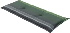 Madison - Coussin De Banc - Stef Green - 180x48cm - Vert - Coussin De Banc De Jardin - Banc Extérieur - Coussin De Jardin