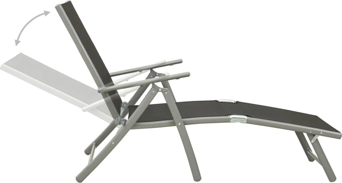 La Dolce Vita - Salon De Jardin 10 Pièces - Salon De Terrasse - Salon De Jardin Avec Chaises Et Table - Salon De Plein Air Noir Et Argent 4 La Dolce Vita - Salon De Jardin 10 Pièces - Salon De Terrasse - Salon De Jardin Avec Chaises Et Table - Salon De Plein Air Noir Et Argent – Image 4