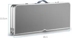 Table De Pique-nique Pliable NordFalk 4 Personnes - Table / Table De Camping En Aluminium 123x87x66 Cm 9 Table De Pique-nique Pliable NordFalk 4 Personnes - Table / Table De Camping En Aluminium 123x87x66 Cm -Jardin Meubles Magasin 1200x646