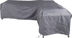 Housse Furnco Pour Salon De Jardin En Forme De L 203x203x80x86cm Gris.