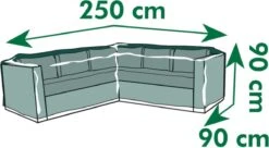 Furniture Limited - Housse De Mobilier De Jardin Pour Transats En L 250x90x90 Cm 6 Furniture Limited - Housse De Mobilier De Jardin Pour Transats En L 250x90x90 Cm -Jardin Meubles Magasin 1200x660 10