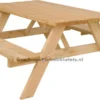 Cheappicnictafels.nl | Table De Pique-nique De 150 Cm De Long | Table De Jardin 4 Personnes | De Luxe 150 Cm De Long | Bois De Pin Imprégné !