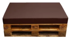 Coussin De Palette De Banque De Palette Tubbli Marron Beaucoup De Couleurs 10cm D'épaisseur Waterproof à L'eau