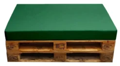 Coussin De Palette De Banque De Palette Tubbli Vert Plusieurs Couleurs 10 Cm D'épaisseur