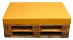 Banc De Palette De Coussin De Palette Jaune. Nombreux Coloris 10cm D'épaisseur -résistant à L'eau-très Solide Merk Tubbli