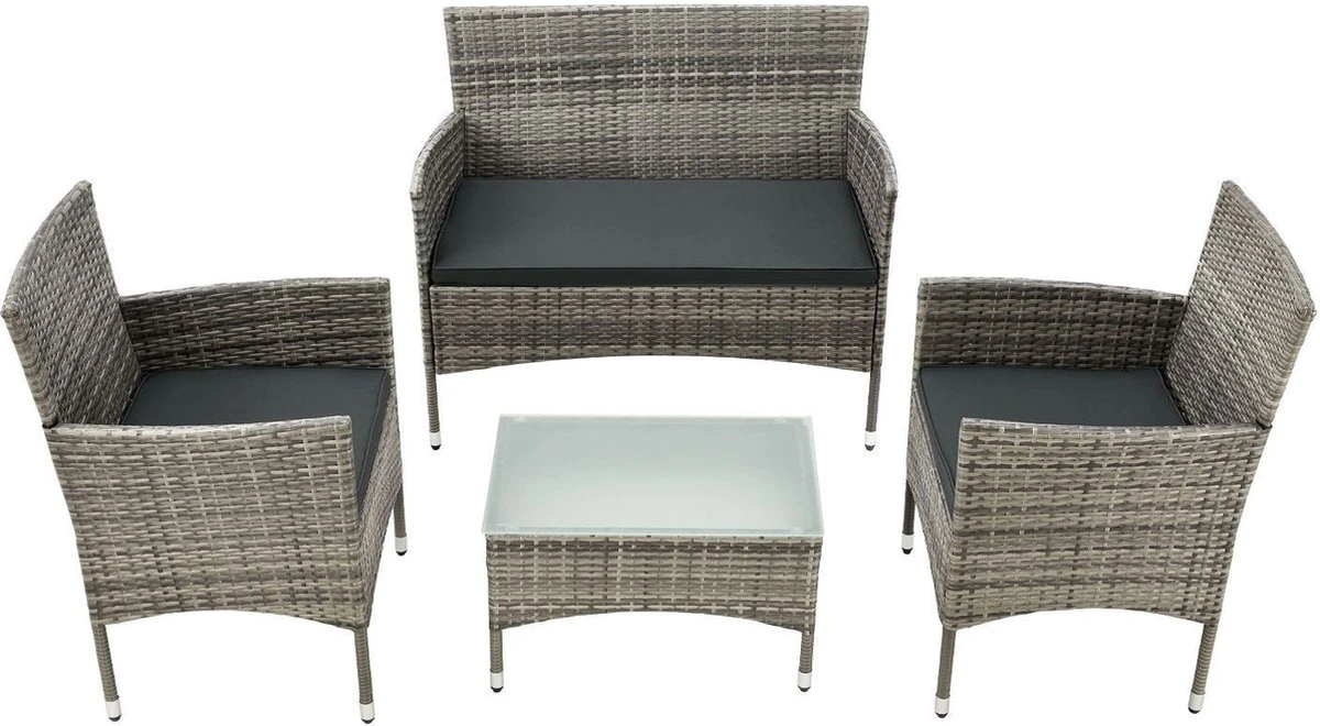 Salon De Jardin - Salon De Jardin - Canapé De Jardin - Chaises De Jardin - Salon De Jardin - Gris Meyers 3 Salon De Jardin - Salon De Jardin - Canapé De Jardin - Chaises De Jardin - Salon De Jardin - Gris Meyers – Image 3