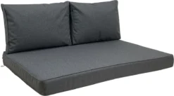 Ensemble De Coussin Madison Résistant Aux Intempéries Gris Pour Ensemble De Salon Ensemble De 3 Pièces Avec Coussin De Palette