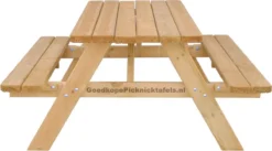 Cheappicnictafels.nl | Table De Pique-nique De 150 Cm De Long | Table De Jardin 4 Personnes | De Luxe 150 Cm De Long | Bois De Pin Imprégné ! -Jardin Meubles Magasin 1200x666 4