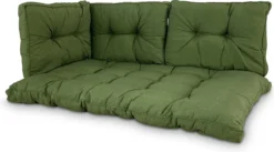 Madison - Coussin Lounge - Coussin Jardin - Coussin Palette - Coussin Dossier - 4 Pièces - 120cm X 80cm - Florance Green - Edition Limited