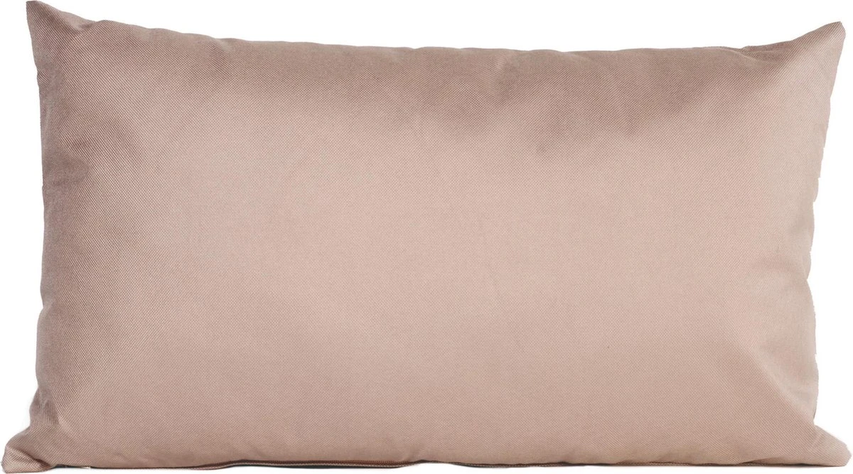2x Canapé/coussins Décoratifs Pour L'intérieur Et L'extérieur De Couleur Taupe 30 X 50 Cm - Coussins De Jardin/ Maison 2 2x Canapé/coussins Décoratifs Pour L'intérieur Et L'extérieur De Couleur Taupe 30 X 50 Cm - Coussins De Jardin/ Maison – Image 2