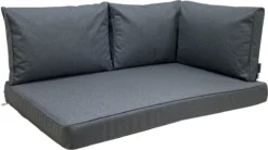 Ensemble De Coussin Madison Résistant Aux Intempéries Gris Pour Ensemble De Salon Ensemble De 4 Pièces Avec Coussin De Palette