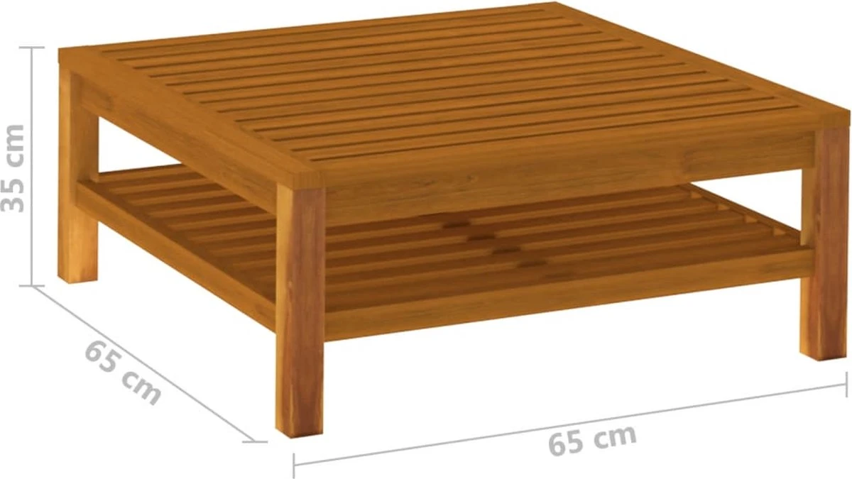 Prolenta Premium - Ensemble De Salon 9 Pièces Avec Coussins Couleur Crème En Bois D'acacia Massif 2 Prolenta Premium - Ensemble De Salon 9 Pièces Avec Coussins Couleur Crème En Bois D'acacia Massif – Image 2