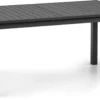 Table De Jardin Blumfeldt Toledo 213 X 90 Cm - à Rallonge - Structure En Aluminium Stable Avec Revêtement En Poudre - Anthracite