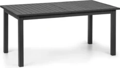 Table De Jardin Blumfeldt Toledo 213 X 90 Cm - à Rallonge - Structure En Aluminium Stable Avec Revêtement En Poudre - Anthracite