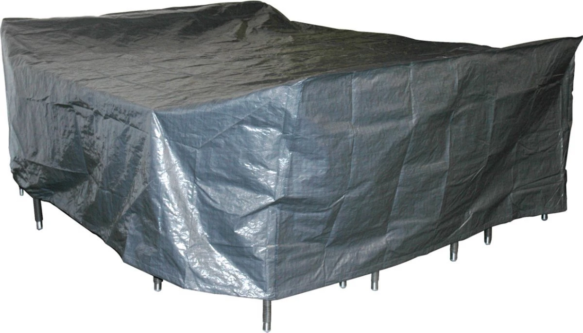 Housse De Protection De Base Meubles De Jardin 300x250x80 Set De Jardin Gris 2 Housse De Protection De Base Meubles De Jardin 300x250x80 Set De Jardin Gris â Image 2