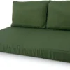Madison - Coussin Lounge - Coussin Jardin - Coussin Palette - Coussin Dossier - 3 Pièces - 120cm X 80cm - Lounge Green - Edition Limited